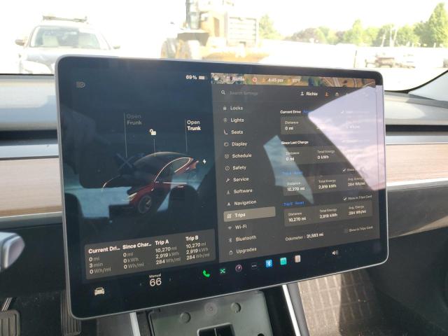 5YJ3E1EA1LF611652 - 2020 TESLA MODEL 3 RED photo 9