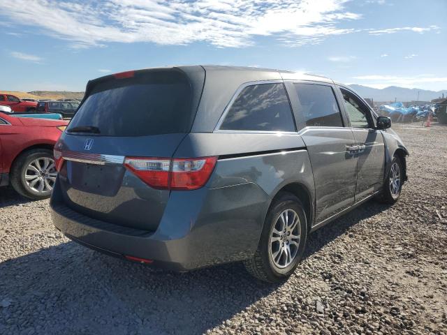 5FNRL5H69CB103007 - 2012 HONDA ODYSSEY EXL GRAY photo 3