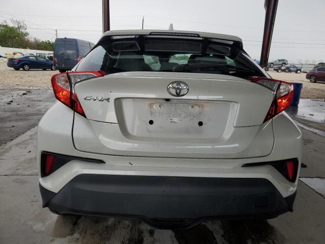 NMTKHMBX5KR088626 - 2019 TOYOTA C-HR XLE WHITE photo 6