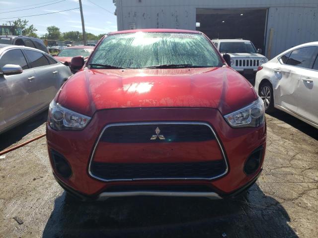 4A4AP3AU6DE011587 - 2013 MITSUBISHI OUTLANDER ES RED photo 5