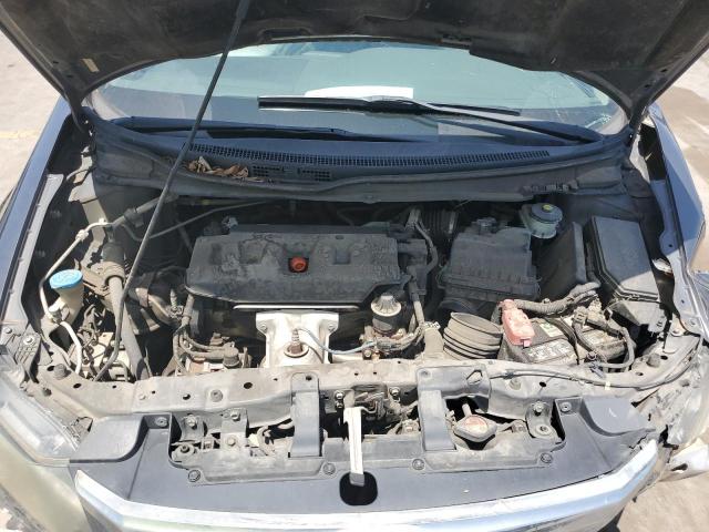 2HGFB2F65CH553384 - 2012 HONDA CIVIC HF GRAY photo 11