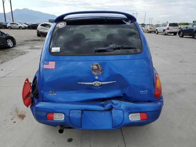 3C4FY58B34T332674 - 2004 CHRYSLER PT CRUISER TOURING BLUE photo 6