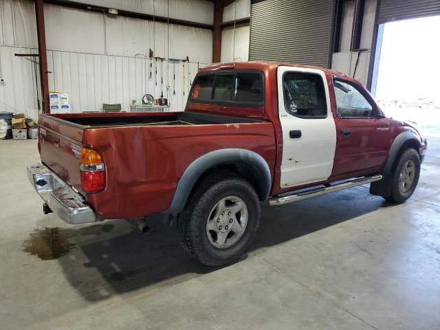 5TEGN92NX2Z106343 - 2002 TOYOTA TACOMA DOUBLE CAB PRERUNNER RED photo 3