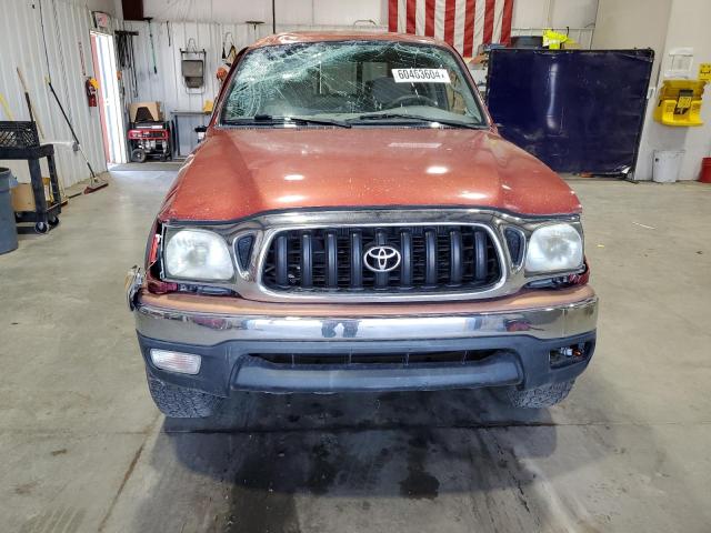 5TEGN92NX2Z106343 - 2002 TOYOTA TACOMA DOUBLE CAB PRERUNNER RED photo 5