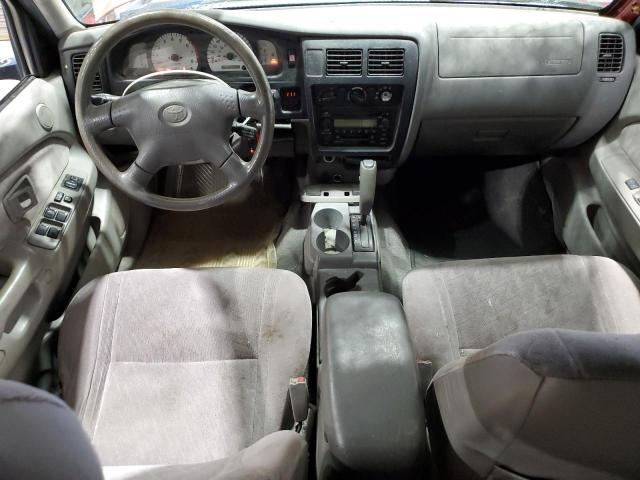 5TEGN92NX2Z106343 - 2002 TOYOTA TACOMA DOUBLE CAB PRERUNNER RED photo 8