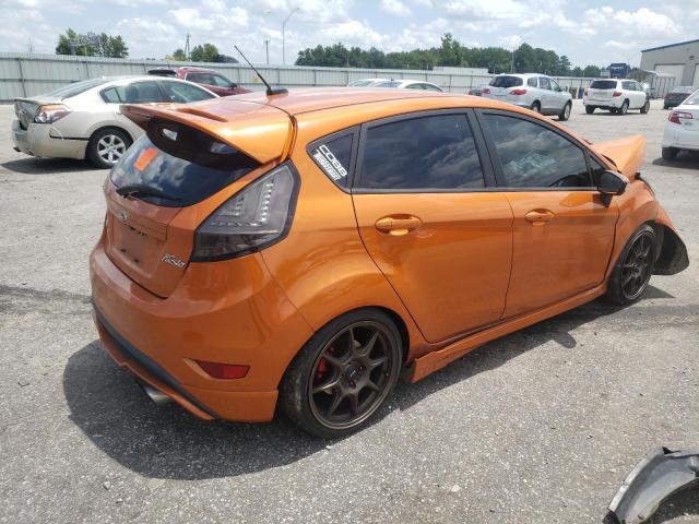 3FADP4GX0JM119338 - 2018 FORD FIESTA ST ORANGE photo 3