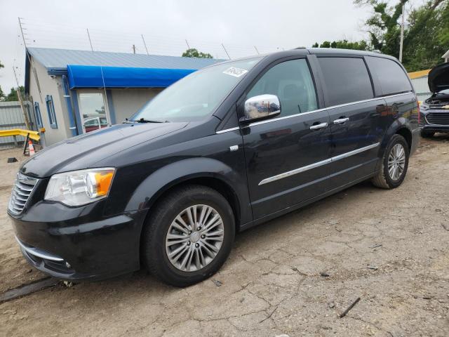 2C4RC1CG5ER460829 - 2014 CHRYSLER TOWN & COU TOURING L BLACK photo 1