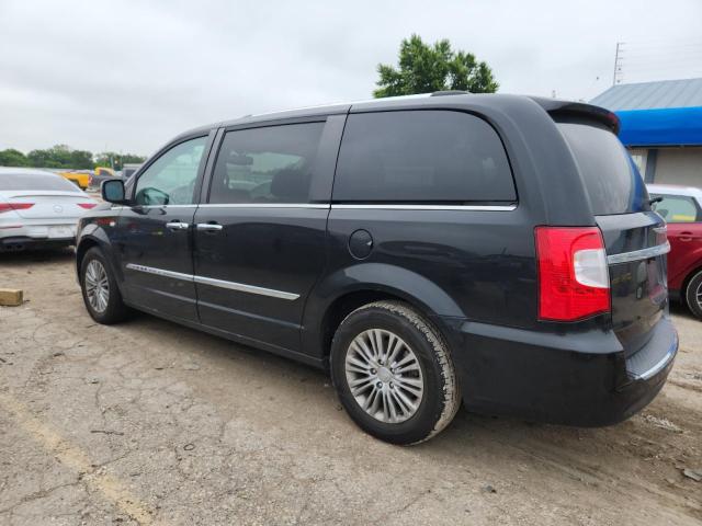 2C4RC1CG5ER460829 - 2014 CHRYSLER TOWN & COU TOURING L BLACK photo 2