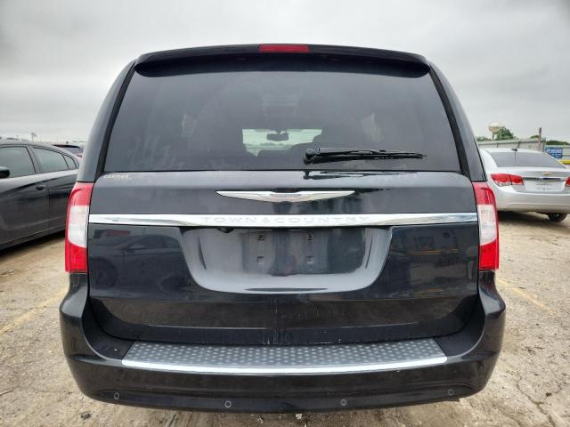 2C4RC1CG5ER460829 - 2014 CHRYSLER TOWN & COU TOURING L BLACK photo 6