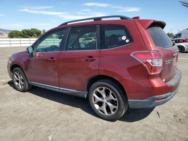 JF2SJAXC8GH511500 - 2016 SUBARU FORESTER 2.5I TOURING RED photo 2