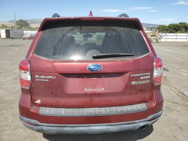 JF2SJAXC8GH511500 - 2016 SUBARU FORESTER 2.5I TOURING RED photo 6