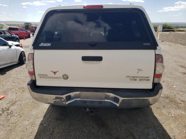 5TFJU4GNXDX044070 - 2013 TOYOTA TACOMA DOUBLE CAB PRERUNNER WHITE photo 6