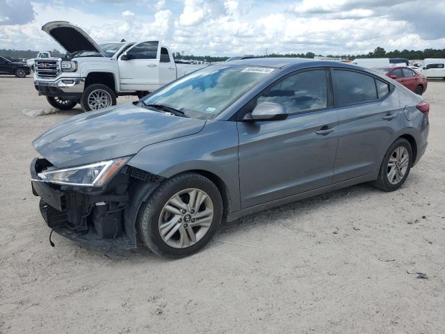 5NPD84LF0KH470245 - 2019 HYUNDAI ELANTRA SEL GRAY photo 1