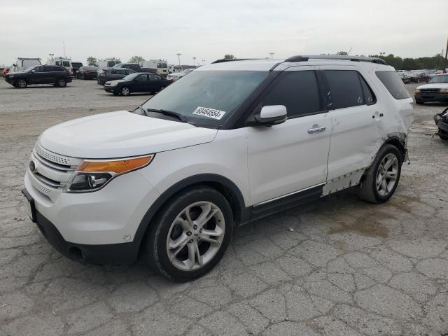 1FM5K7F81DGA37458 - 2013 FORD EXPLORER LIMITED WHITE photo 1