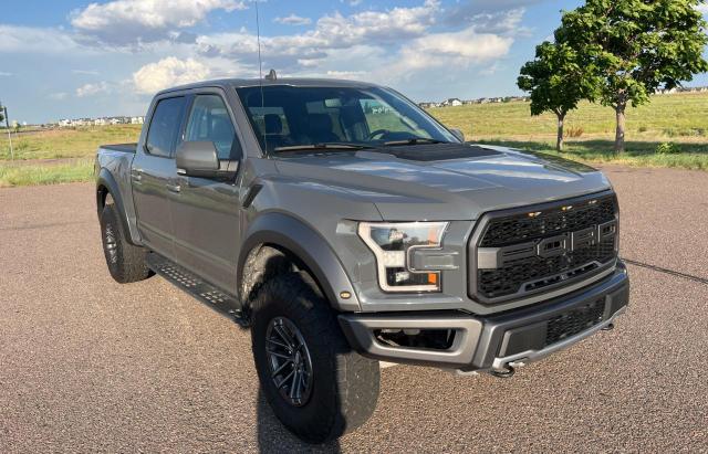 1FTFW1RG5LFA39067 - 2020 FORD F150 RAPTOR GRAY photo 1