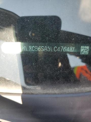 KL8CB6SA3LC476481 - 2020 CHEVROLET SPARK LS BLACK photo 12