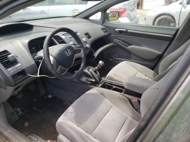 2HGFA15868H509787 - 2008 HONDA CIVIC EX SILVER photo 7