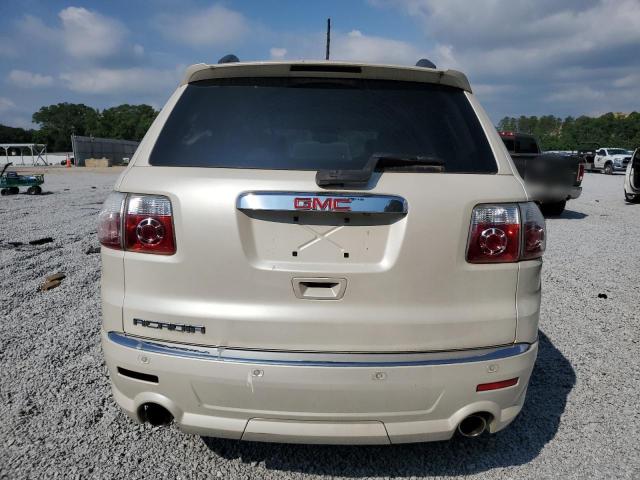 1GKKRTED1CJ313041 - 2012 GMC ACADIA DENALI CREAM photo 6