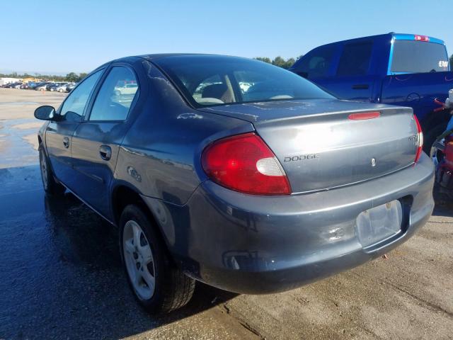 1B3ES46C02D517546 - 2002 DODGE NEON SE  photo 3