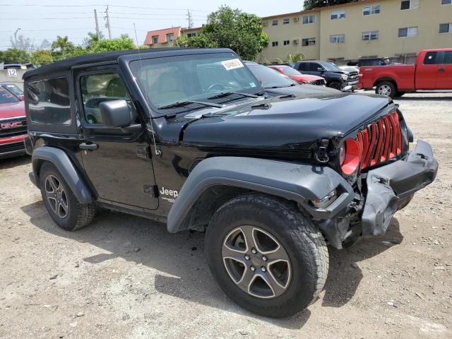 1C4GJXAN4JW100812 - 2018 JEEP WRANGLER SPORT BLACK photo 4