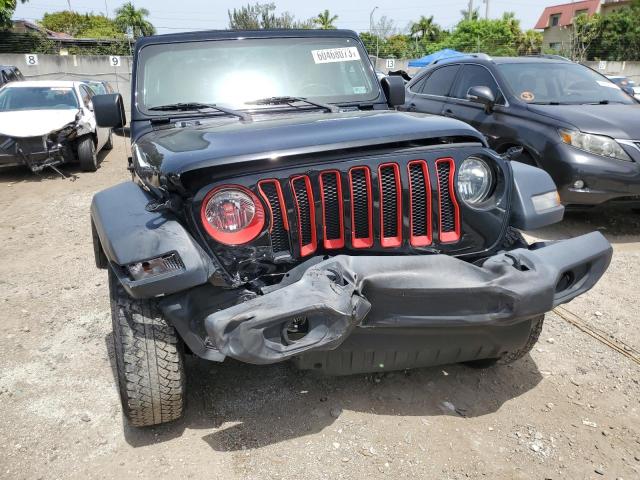 1C4GJXAN4JW100812 - 2018 JEEP WRANGLER SPORT BLACK photo 5