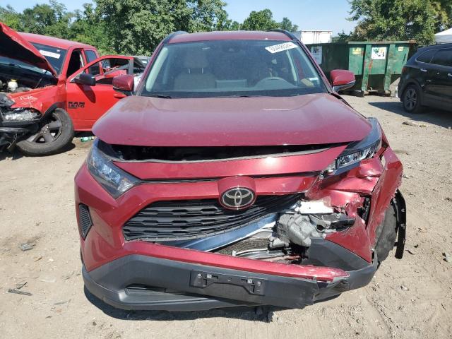 2T3G1RFV3MW221404 - 2021 TOYOTA RAV4 LE RED photo 5