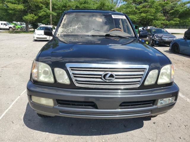 JTJHT00WX33528840 - 2003 LEXUS LX 470 BLACK photo 5