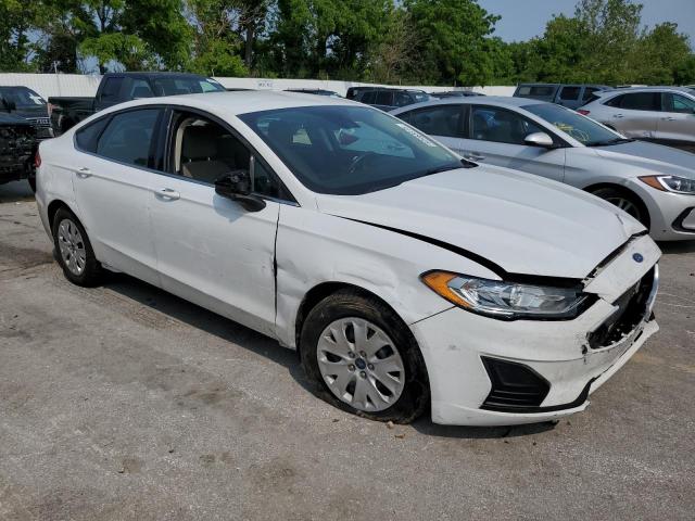 3FA6P0G75KR217531 - 2019 FORD FUSION S თეთრი ფოტო 4