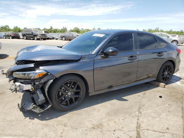 2HGFE2F55NH563107 - 2022 HONDA CIVIC SPORT 灰色 照片 1