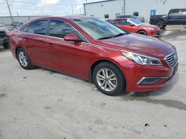 5NPE24AF1GH415982 - 2016 HYUNDAI SONATA SE RED photo 4