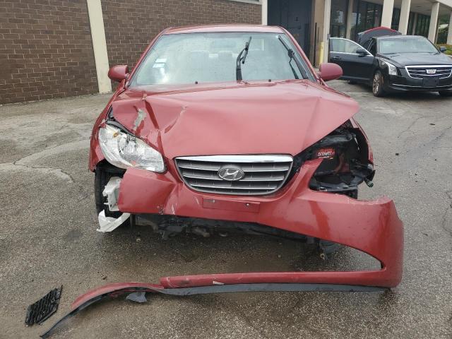 KMHDU46D09U676618 - 2009 HYUNDAI ELANTRA GLS RED photo 5