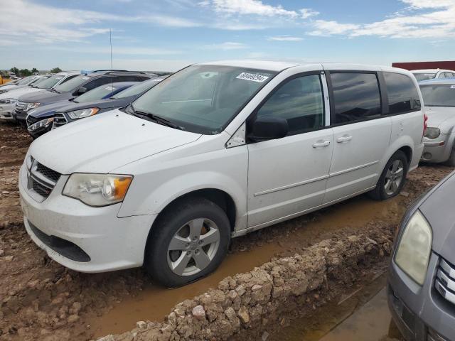 2C4RDGBG4DR812220 - 2013 DODGE GRAND CARA SE WHITE photo 1