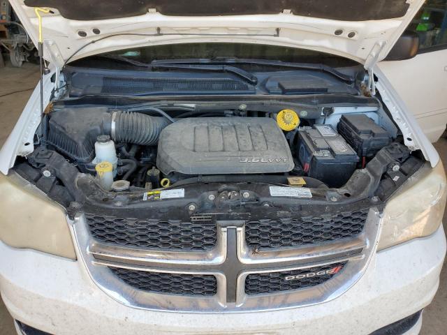 2C4RDGBG4DR812220 - 2013 DODGE GRAND CARA SE WHITE photo 12