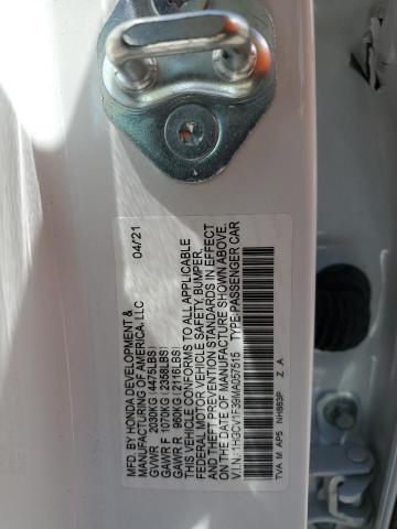 1HGCV1F39MA057515 - 2021 HONDA ACCORD SPORT 白色 照片 12