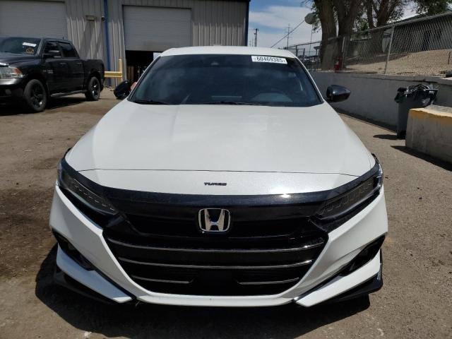 1HGCV1F39MA057515 - 2021 HONDA ACCORD SPORT 白色 照片 5