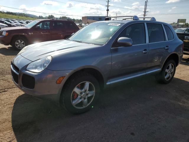 WP1AC29P76LA90955 - 2006 PORSCHE CAYENNE TURBO GRAY photo 1