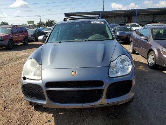 WP1AC29P76LA90955 - 2006 PORSCHE CAYENNE TURBO GRAY photo 5