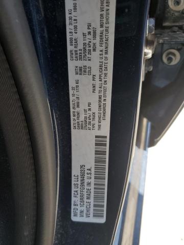 1C6RRFFG9NN460375 - 2022 RAM 1500 BIG HORN/LONE STAR BLUE photo 13