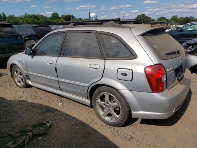 JM1BJ246021508434 - 2002 MAZDA PROTEGE PR5 SILVER photo 2