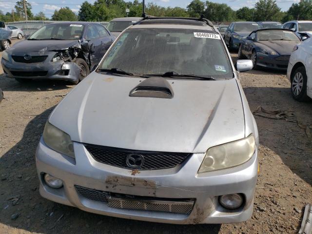 JM1BJ246021508434 - 2002 MAZDA PROTEGE PR5 银色 照片 5