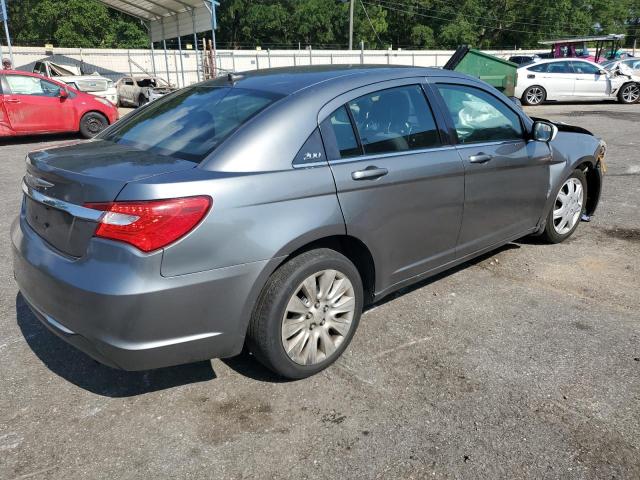 1C3CCBABXDN646675 - 2013 CHRYSLER 200 LX GRAY photo 3