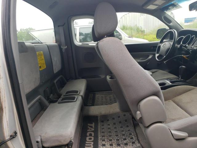 5TEUU42N17Z410757 - 2007 TOYOTA TACOMA ACCESS CAB ვერცხლისფერი ფოტო 10