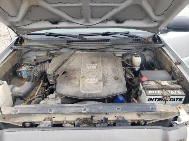 5TEUU42N17Z410757 - 2007 TOYOTA TACOMA ACCESS CAB ვერცხლისფერი ფოტო 11