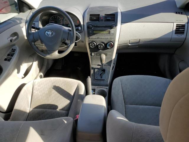 JTDBL40E699042443 - 2009 TOYOTA COROLLA BASE RED photo 8