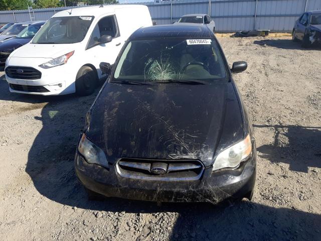 4S3BL626067206455 - 2006 SUBARU LEGACY 2.5I LIMITED BLACK photo 5