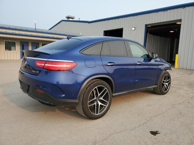 4JGED6EB2JA103015 - 2018 MERCEDES-BENZ GLE COUPE 43 AMG BLUE photo 3