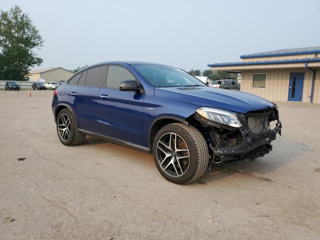 4JGED6EB2JA103015 - 2018 MERCEDES-BENZ GLE COUPE 43 AMG BLUE photo 4