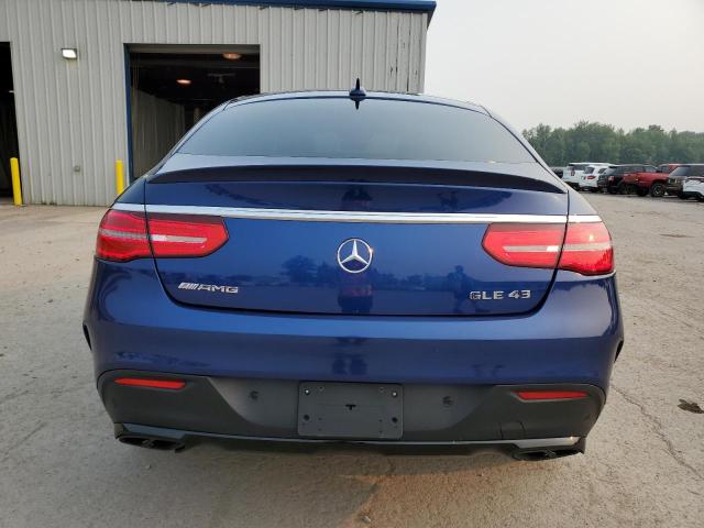 4JGED6EB2JA103015 - 2018 MERCEDES-BENZ GLE COUPE 43 AMG BLUE photo 6