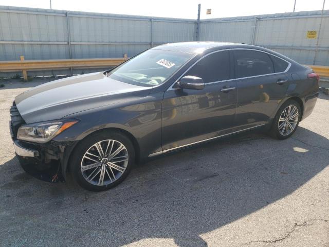 KMHGN4JEXJU270408 - 2018 GENESIS G80 BASE CHARCOAL photo 1