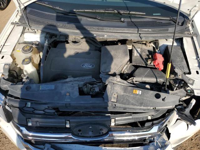 2FMDK4KC5BBB53674 - 2011 FORD EDGE LIMITED WHITE photo 12